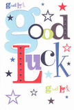 This good luck card beams with uplifting energy, a heartfelt token crafted with the same thoughtful care local to Abbots Langley. Each letter in 'Good Luck' stands proud and colourful-an oversized pastel blue paired with bursts of daring red, earthy green, and deep violet, reminiscent of wildflowers seen along the Grand Union Canal. Brightly scattered stars in variations of navy, lilac, lemonade yellow, and indigo glisten across the snowy backdrop, playfully echoing a sky full of possibilities. The fonts mingle and dance, each stroke infused with friendly optimism, as if designed by someone rooting for you from just across School Mead. There's an inviting feel to the quality cardstock, crisp yet gentle beneath your fingertips, as if you can almost sense the warmth of the giver's hand. Ideal for moments of anticipation-a student embarking on university, a friend opening a new shop, or a loved one preparing for a big performance-this card is more than decorative. It's a miniature celebration, imbued with hope and belief drawn from the very spirit of our Abbots Langley community. Paired with hand-chosen flowers, it ensures your wishes are both seen and deeply felt-a fitting companion for any exciting new chapter.